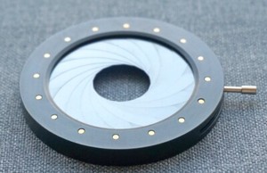 Mechanical Iris Aperture Iris Diaphragm 16 Blades 2MM 50MM Microscope Camera