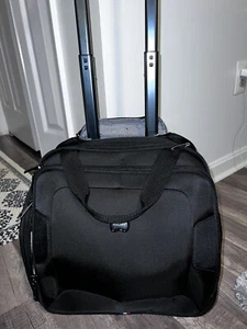Delsey Borsa da Trasporto per Computer/Sottosella, Nera, Ottima - Foto 1 di 5