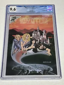 Rock Fantasy Comics #3 1990 CGC 9.6 NM+ Led Zeppelin Jimmy Page Robert Plant - Picture 1 of 2
