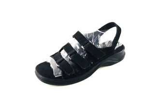 Sonoma Lifestyle Black Mollie Suede Sandals Womens size 6 - Picture 1 of 9