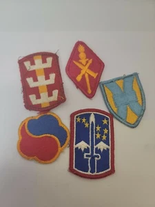 US ARMY patches lot of 5  - Picture 1 of 4