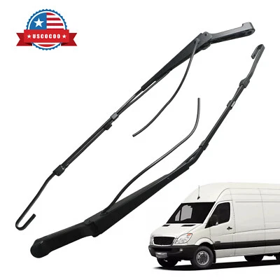 A Pair Front Windshield Wiper Arms for 2003-2006 Freightliner Sprinter 2500 3500 - Image 1 of 4