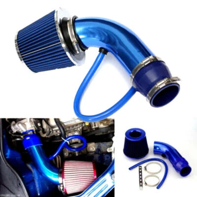 Cold Air Intake Filter Induction Pipe Power Flow Hose System Kit Accessories - Image 1 of 4