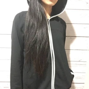 Champion Semi Fitted Minimalist Sports Hooded Zip Up Black Light Jacket - Picture 1 of 7