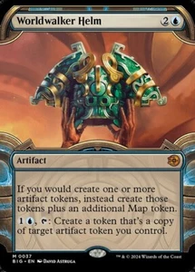 MTG - (Showcase) WORLDWALKER HELM - The Big Score (M) - Picture 1 of 1