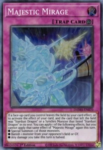 x3 Majestic Mirage - DAMA-EN070 - Super Rare - 1st Edition Yu-Gi-Oh! M/NM - Picture 1 of 1