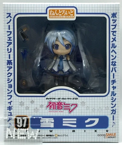 Snow Miku Hatsune Nendoroid 97 Vocaloid Figure WF2010 Good Smile From Japan Cover