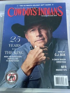 Cowboys & Indians November/December 2018 George Strait/Music & Rodeo Stars - Picture 1 of 3