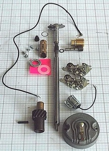 1962 CORVETTE MASTER DUAL POINT TACH DRIVE DISTRIBUTOR RESTORATION KIT W/CAP-NEW - Imagen 1 de 2