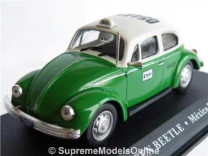 VOLKSWAGEN BEETLE MEXICO TAXI 1985 MODEL CAR 1/43RD SCALE 2DR ISSUE K8967Q~#~ - Picture 1 of 4