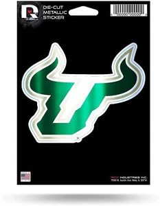 University of South Florida USF 5 Inch Sticker Decal Metallic Shimmer Design... - Picture 1 of 1