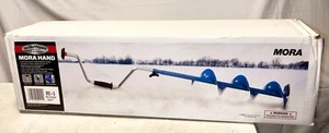 StrikeMaster Mora 2 Piece Hand Ice Auger Blue 5” MD-5 BRAND NEW AND SEALED BOX - Picture 1 of 3