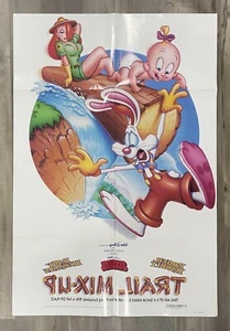 Locandina film Roger Rabbit Trail Mix-Up originale 1993 DS 27x40 1993 doppio lato - Foto 1 di 12