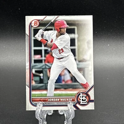 2022 Bowman Prospects Jordan Walker Rookie Card R22067  - Image 1 of 2