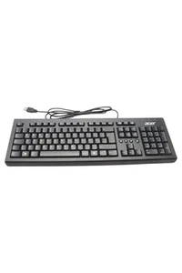 Acer PR1101U Tastatur - QWERTY - Schwarz - USB - Bild 1 von 3