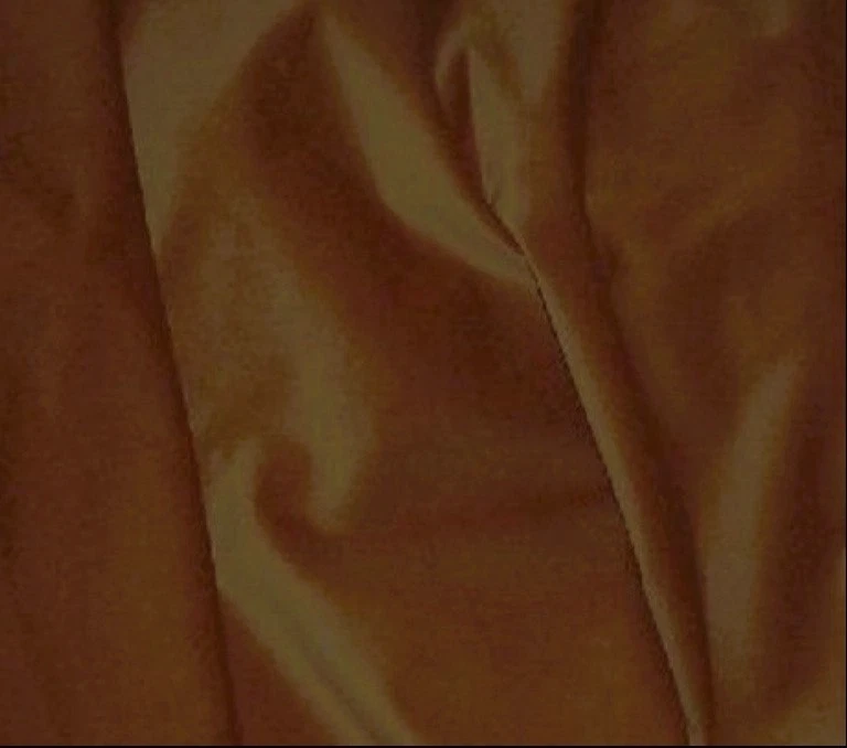 Mittelbrauner Samt Kleiderstoff Stoffstück ca. 134 x 141 cm - Bild 1 von 1
