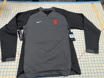 San Francisco Giants Nike Authentic Collection Thermal Crew Pullover Men's M~7 - Image 1 of 4