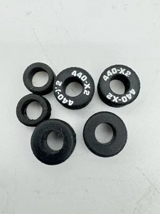 440-X2 HO slot car tires lot 4 rear two front - Picture 1 of 1