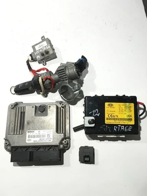 KIA Sportage 2014 Diesel engine ECU kit and lock set 0281017046 IRG14267 — 第 1/4 张图片