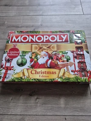 Christmas Monopoly Board Game Limited Edition 2017 100% Complete   - Image 1 of 4