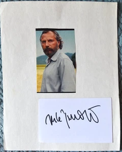 Rade Serbedzija Hand Signed Card - Picture 1 of 3
