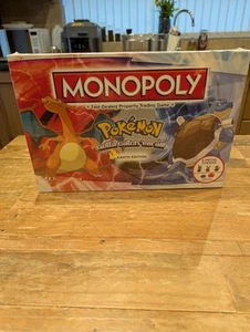 Hasbro Pokemon Monopoly Kanto Edition Board Game Factory Sealed collectable - Picture 1 of 3
