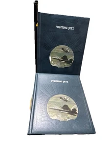 Lot Of 2 Vintage 1980 Time-Life Books THE EPIC OF FLIGHT FIGHTING JETS - Picture 1 of 5