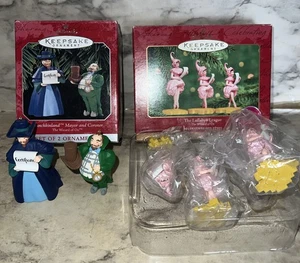 Hallmark Wizard of Oz Ornaments Lullaby League, Mayor-Coroner Vtg NIB Lot 2 - Picture 1 of 3