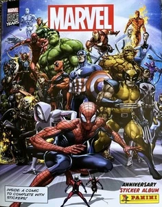 Panini Marvel 80th Anniversary Sticker Album w/ Free Stickers - Picture 1 of 4