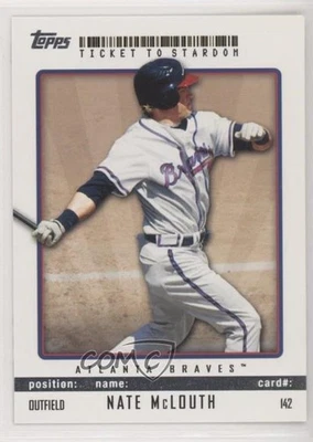 2009 Topps Ticket To Stardom Nate McLouth #142 - Image 1 of 2