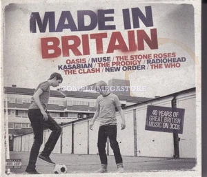 MADE IN BRITAIN - NEW & SEALED 3CD (UK 2012) THE CLASH THE CURE MUSE OASIS PULP - Picture 1 of 2