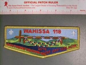 Boy Scout OA 118 Wahissa solapa 7172OO - Imagen 1 de 1
