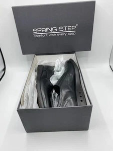 Mocassino uomo Spring Step John-B piatto - nero - taglia US 9,5-10 - UK 8,5 - EU 43 - Foto 1 di 6