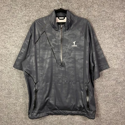 Hazeltine Sunice Zephal Hombres Golf Pullover Manga Corta Chaqueta Gris Camuflaje XL Foto 1 de 4