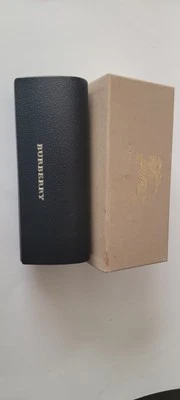 Burberry Black Sunglasses Eyeglasses Hard Case with Box. MADE IN ITALY  - Image 1 of 4