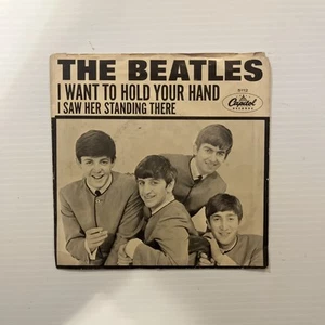 BEATLES 1965 I Want To Hold Your Hand I Saw Her Standing There #591 - Picture 1 of 4