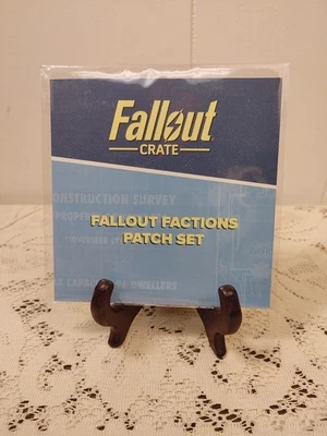 Fallout Factions Patch Set | Bethesda Loot Crate Exclusive - Image 1 of 4