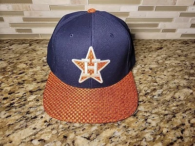 Houston Astros Hat Cap Men Adjustable Strapback MLB Baseball American Needle  - Image 1 of 4