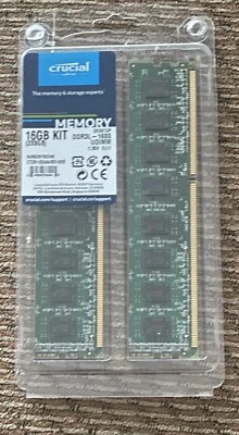 16GB (2x8GB) DDR3L 1600MHz UDIMM RAM for Desktop - Image 1 of 2