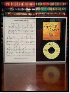 Raining In Baltimore ADAM DURITZ SIGNED Counting Crows August CD In Frame - Picture 1 of 3