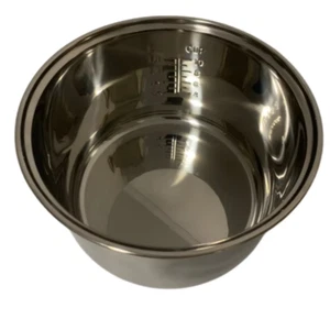 Stainless Steel Rice Cooker Inner Bowl for TIGER JBV-A10U 5.5-Cup Replacement No - Picture 1 of 1
