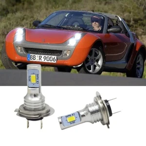 FOR SMART ROADSTER 2003-2005 - 2X H7 Headlight CONVERSION Kit LED Bulbs 6000K - Picture 1 of 12