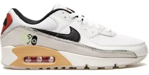 Nike W Air Max 90 SE White/Black-Light Bone-Sesame Gr 38.5 - Bild 1 von 5