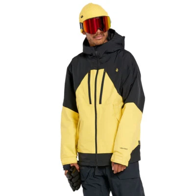 Volcom TDS 2L Gore-Tex Herren-Skijacke Snowboard-Jacke Wintersport-Anorak Gelb - Bild 1 von 4