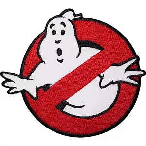 Ghostbusters Embroidered Iron Sew On Patch Fancy Dress Costume T Shirt Bag Badge - Picture 1 of 1