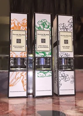 Olivia Blake London Christmas Gift Scented Diffuser Pumpkin Berry Fragrance - Image 1 of 4