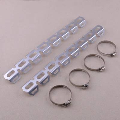 Cubierta protectora térmica para tubo de escape apta para BMW R1200GS F800GS F700GS Foto 1 de 4