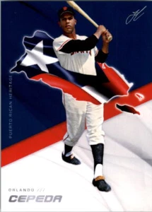 Topps X Lindor Puerto Rican Heritage #2 2019 Orlando Cepeda - casi nuevo-como nuevo - Imagen 1 de 2