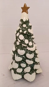 Avon Ceramic Town Weihnachtsbaum 1982 McConnell's Corners Weihnachten KOSTENLOSER VERSAND - Bild 1 von 6