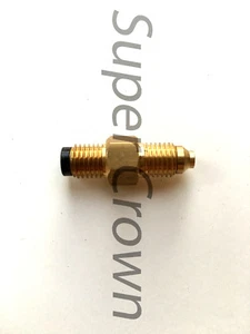 Einweg Schmier Messing Dosier Rückschlagventil 4mm Inline Stecker PSS 5 Showa AJB 5 - Bild 1 von 2